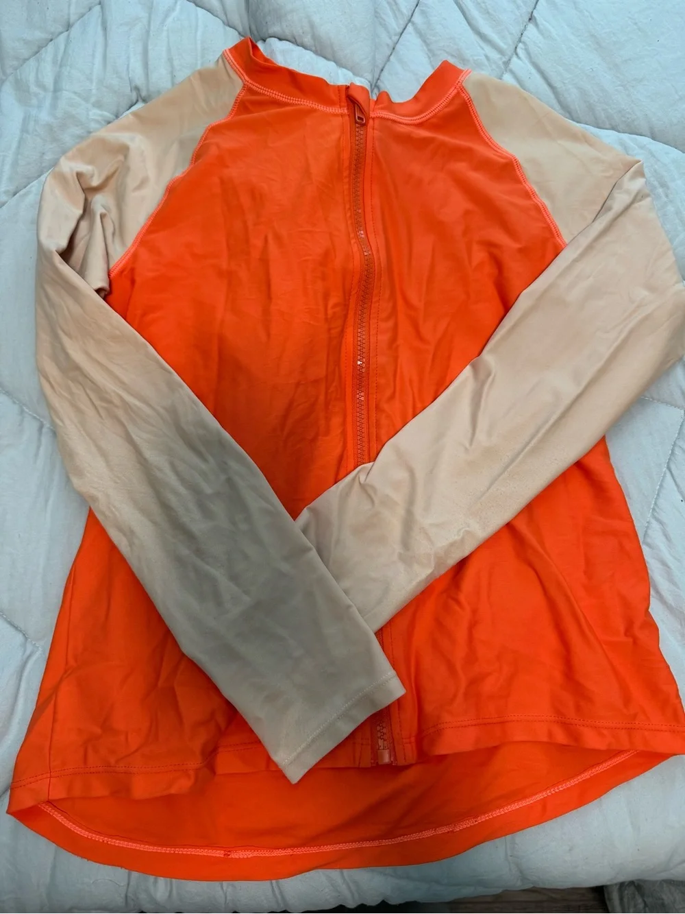 TWO Long-Sleeve Zip Front Jacket from rash guards